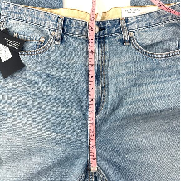 Rag & Bone Women's Audrey Featherweight Logan Wide-Leg Jeans Size 31 - Picture 9 of 14